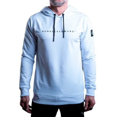 Dunkelschwarz Hoodie DS-3 LOGO22 white