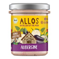 Bio Streichgenuss Aubergine 175g - 6er Vorteilspack von Allos