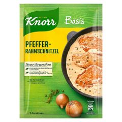 Basis Pfefferrahm Schnitzel - 14er Vorteilspack von Knorr