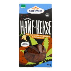 Bio Hanf-Dinkelkekse Schoko Maca 150g - 6er Vorteilspack von Sommer