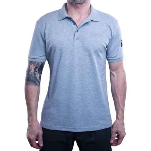 Dunkelschwarz polo shirt DS-6 DNKLINE gray
