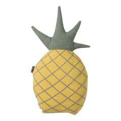 Kissen mit Füllung Ananas Farbe Gelb 32x70cm von David Fussenegger