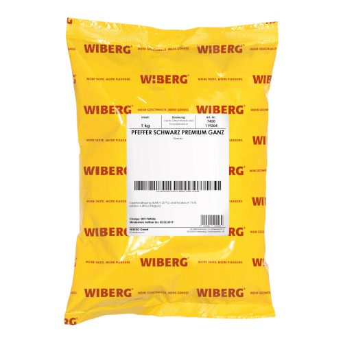 Basic Pfeffer schwarz premium 1000g von Wiberg