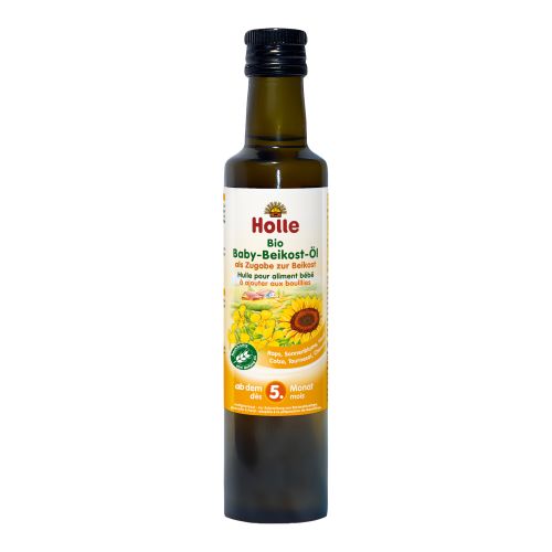 Organic complementary food oil - from 5 months - 250ml - value pack of 4 from Holle