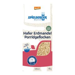 Bio Erdmandel Porridgeflocken 425g - 6er Vorteilspack von Spielberger Mühle