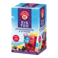 Iced tea blackcurrant lemon 18 bags from teapot