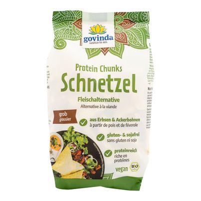 Bio Protein Chunks Schnetzel 125g - 6er Vorteilspack von Govinda