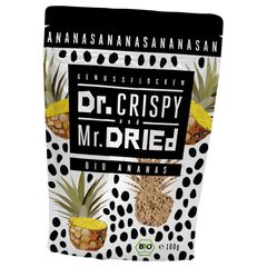 Bio Ananasflocken 100g - 6er Vorteilspack von Dr.crispy & Mr.dried