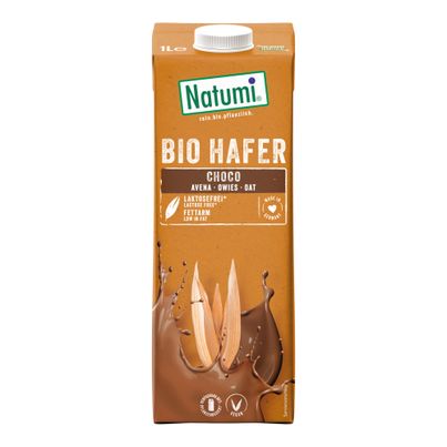 Bio Haferdrink Choco 1000ml - 8er Vorteilspack von Natumi