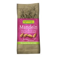 Bio Mandeln geröstet gesalzen 60g - 10er Vorteilspack von Rapunzel Naturkost