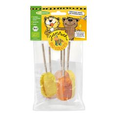 Bio Janosch Orangen Zitronen Lolli 60g - 12er Vorteilspack von Frusano