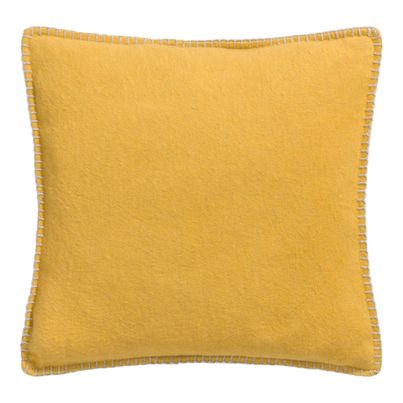 Cushion Cover Solid Color Mustard 40x40cm by David Fussenegger