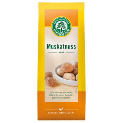 Bio Muskatnuss ganz 3St von Lebensbaum