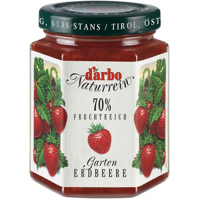 Darbo fruit rich garden strawberry 200g