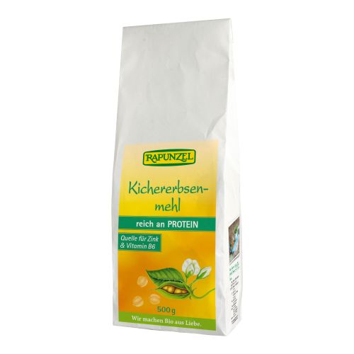 Bio Kichererbsenmehl geröstet 500g - 6er Vorteilspack von Rapunzel Naturkost