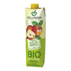 Bio Apfel Fruchtsaft 1000ml - natürliche Erfrischung - Wilde Äpfel von ländlichen Streuobstwiesen - ohne künstliche Aromen von Höllinger Juice