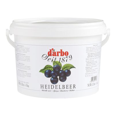 Darbo Heidelbeer Fruchtaufstrich 5000g