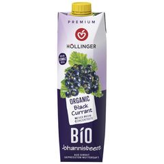 Bio Fruchtsaft Johannisbeere EW 1000ml - 12er Vorteilspack von Höllinger