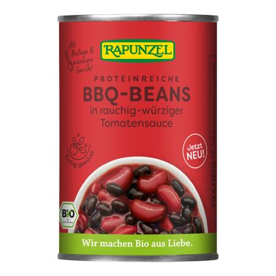 Bio BBQ-Beans in der Dose 400g - 6er Vorteilspack von Rapunzel