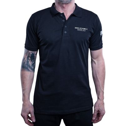 Dunkelschwarz Poloshirt DS-6 NEWDNK black