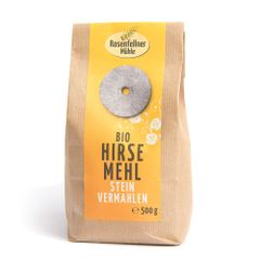 Bio Hirsemehl auf Stein vermahlen 500g - 6er Vorteilspack von Rosenfellner Mühle