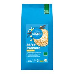 Bio Hafer Porridge Vanille 455g - 6er Vorteilspack von Davert