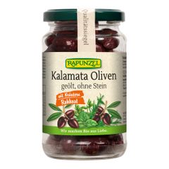 Bio Oliven Kalamata o.St.m.Kräut. 170g - 6er Vorteilspack von Rapunzel