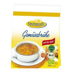 Bio Gemüsebrühe Nachfüllbeutel 250g - 12er Vorteilspack von Erntesegen