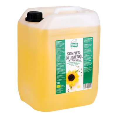 Bio Sonnenblumenöl extra mild 10000ml von Byodo