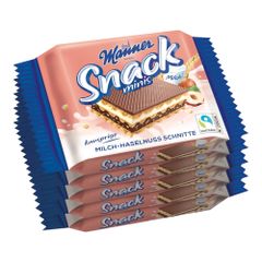Manner Snack Minis Milk-Hazelnut 5x25g