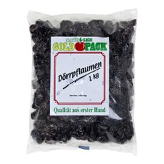 Dörrpflaumen kernlos 1000g von Goldpack