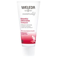 Bio Ratanhia Zahncreme 75ml - 6er Vorteilspack von Weleda