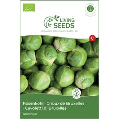 Bio Rosenkohl Groninger 4.1g Saatgut von Living Seeds
