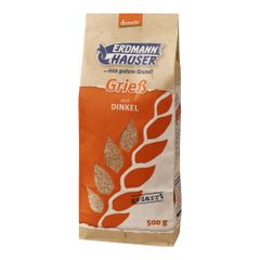 Organic spelled semolina 500g - value pack of 6 from Erdmannhauser