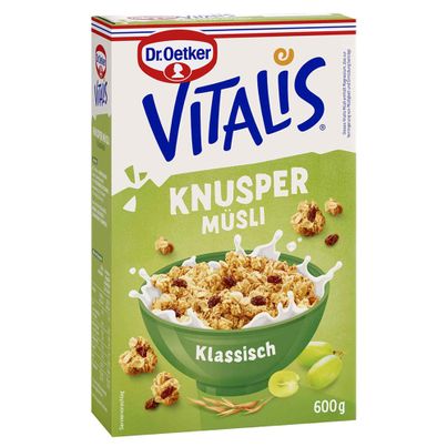Dr. Oetker Vitalis Knuspermüsli klassisch 600g