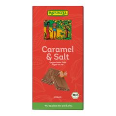 Bio Caramel & Salt Hafer-Tafel 100g - 12er Vorteilspack von Rapunzel