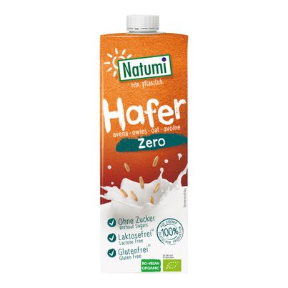 Bio Hafer Drink zuckerfrei 1000ml - 8er Vorteilspack von Natumi