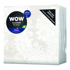 Servietten Royal white 40x40 45ct von Duni