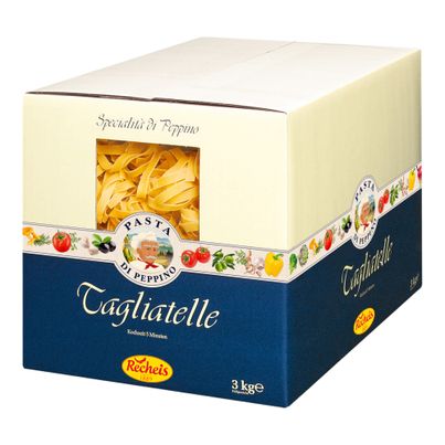 Recheis Peppino Tagliatelle gelb 3000g