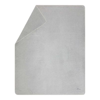 Cozy Blanket Solid Color Grey 150x200cm by David Fussenegger