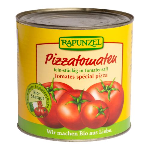 Bio Pizzatomaten fein-stückig 2550g von Rapunzel