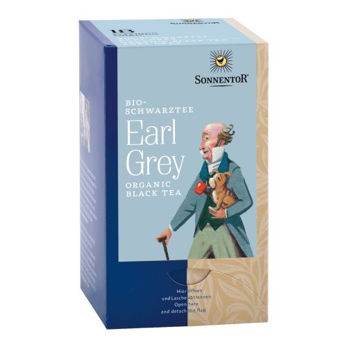 Organic Earl Gray a 1.8g 18 bags - value pack of 6 from Sonnentor