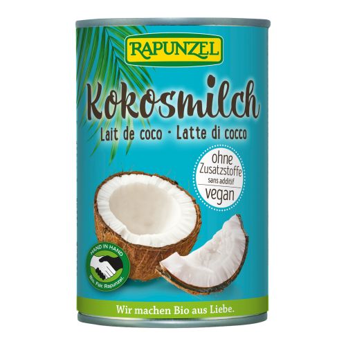 Bio Kokosmilch 400ml - 6er Vorteilspack von Rapunzel Naturkost