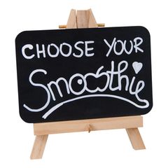 Kreidetafel mit Mini Staffelei 2Stück von Decor Service