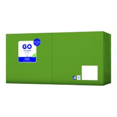 Servietten green 3lg 33x33 250ct von Duni