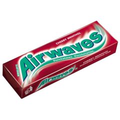 Airwaves Kaugummi Cherry Menthol zuckerfrei 10er - 30er Vorteilspack von Airwaves