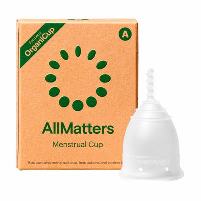 Menstruationstasse - nachhaltig und vegan - auslaufsicher - ohne gesundheitsschädliche Inhaltsstoffe - scheidenflorafreundlich von AlllMatters