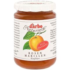 Darbo rose apricot jam finely strained 450g
