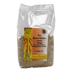 Bio Braunhirsemehl 500g - 10er Vorteilspack von Nestelberger