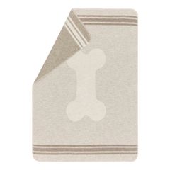 Haustierdecke Bones 70 x 90 cm - Rauch - GRS zertifiziert - von David Fussenegger